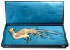 A LARGE CANTONESE IVORY PHEASANT, CHINA, 19TH CENTURY