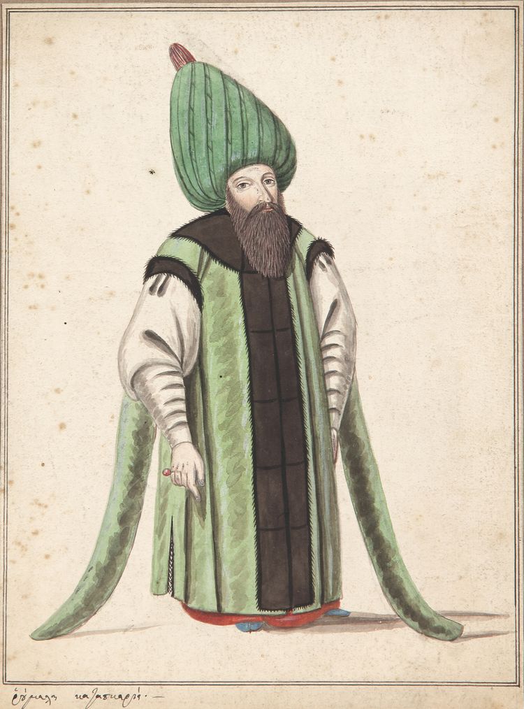 A PORTRAIT OF AN OTTOMAN AMBASSADOR, 19TH CENTURY