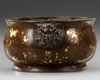 A CHINESE GILT SPLASHED BRONZE CENSER, 19TH CENTURY
