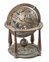 A BRONZE CELESTIAL GLOBE, IRAN OR INDIA, 19TH CENTURY