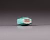 A turquoise glazed porcelain snuff-bottle