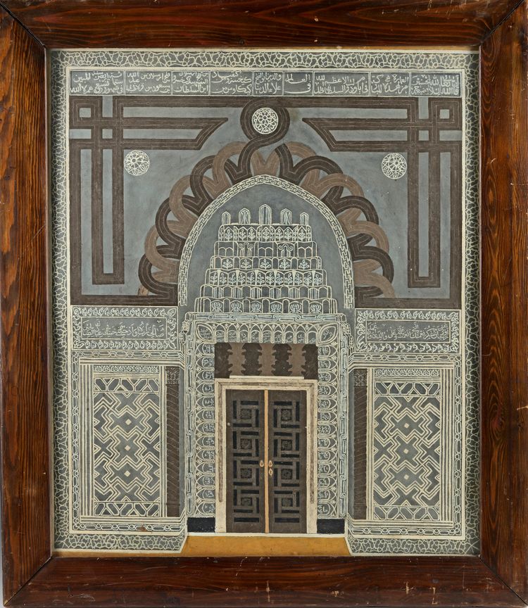 AN OTTOMAN PAINTING, 20TH CENTURY