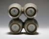 A CHINESE CRACKLE-GLAZED CONJOINED VASE, CHINA, 19TH-20TH CENTURY