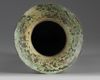 A Chinese bronze ritual vase, gu