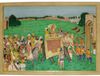 MAHARAJA RANJIT SINGH OF PUNJAB IN PROCESSION, 19TH CENTURY