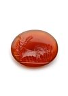 A ROMAN CARNELIAN INTAGLIO WITH AN ELEPHANT QUADRIGA, 1ST CENTURY BC-AD