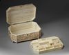 A Cantonese carved ivory sewing box