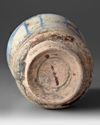 A KASHAN POTTERY ALBARELLO, PERSIA 13TH CENTURY