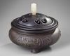 A CHINESE BRONZE TRIPOD CENSER FOR THE ISLAMIC MARKET, QING DYNASTY (1644-1911)
