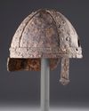 AN IRON HELMET OF BYZANTINE/FRANKISH TYPE, 8TH-10TH CENTURY AD