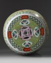 A LARGE CHINESE FAMILLE ROSE GARDEN SEAT, 20TH CENTURY