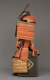 GOLD LACQUER JAPANESE SUIT OF ARMOUR (YOROI)