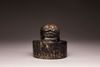 A dark jade seal