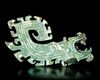 A BRONZE DRAGON WITH TURQUOISE INLAY, CHINA, SHANG DYNASTY
