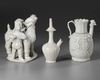 THREE CHINESE PORCELAIN WARES, SONG DYNASTY AND LATER