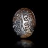 A ROMAN GNOSTIC INTAGLIO IN AGATE, 3RD CENTURY AD