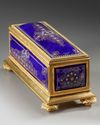 AN ENAMEL BOX, FRANCE, 19TH CENTURY
