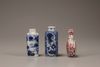 THREE CHINESE PORCELAIN SNUFF BOTTLES, 19TH CENTURY