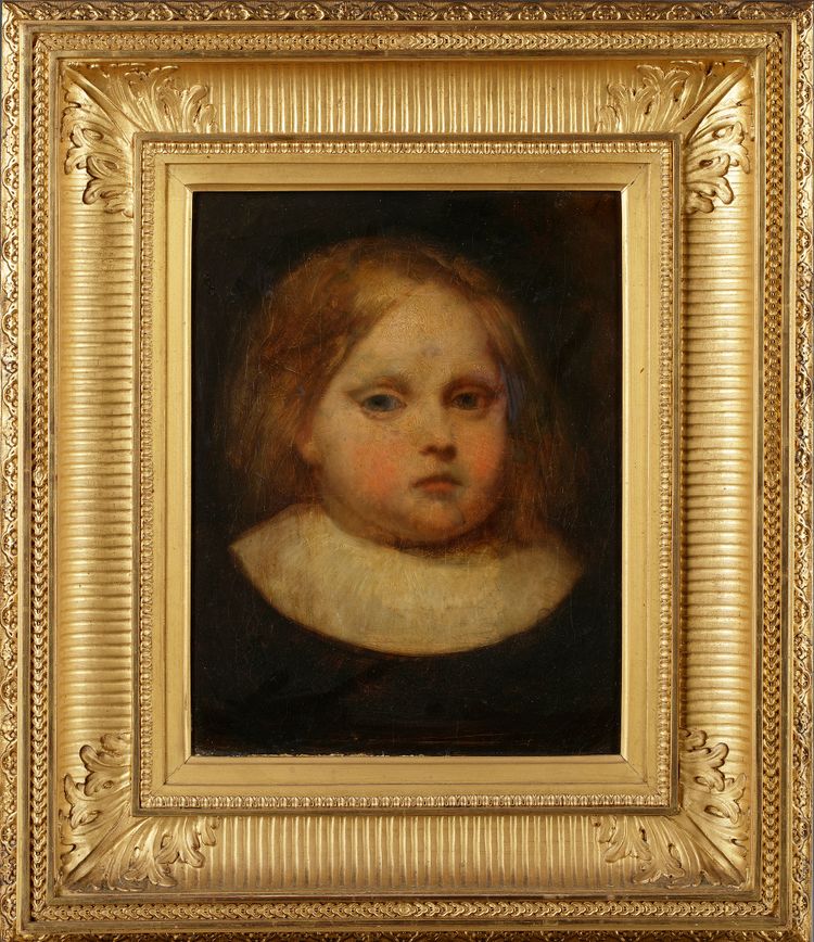 GIJSBERTUS JAN SIJTHOFF (1867-1947), PORTRAIT OF A YOUNG BOY IN 17TH CENTURY DRESS, OIL ON CANVAS