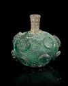 A GLASS FLASK, PERSIA, 10TH–11TH CENTURY