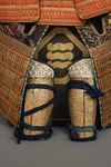 A GOLD LACQUER JAPANESE SUIT OF ARMOUR (YOROI), LATE EDO PERIOD