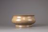A crackle-glazed censer