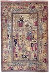 A KASHAN MUHTESEM RUG, 19TH CENTURY