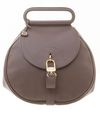 Delvaux Taupe 'Cerceau' Jumping Backpack