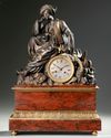 AN ORIENTALIST CLOCK, FRANCE, 19TH CENTURY