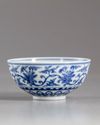 A Chinese  blue and white bowl