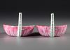 A PAIR OF CHINESE FAMILLE ROSE 'LOTUS' CUPS, 19TH-20TH CENTURY