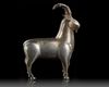 AN ACHAEMENID SILVER FIGURINE OF A MOUNTAIN GOAT (MOUFLON) 6TH CENTURY B.C