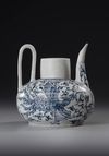 FOUR CHINESE BLUE AND WHITE WARES, MING DYNASTY (1368-1644)