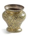 A GILT-SILVER NIELLO WARE POT, THAILAND, 19TH CENTURY