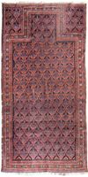 A BELUCH PRAYER RUG, PERSIA, FIRST QUARTER 20TH CENTURY