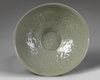 A KOREAN CELADON-GLAZED LOTUS BOWL, GORYEO DYNASTY, 918-1392