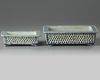 TWO CHINESE BLUE AND WHITE RECTANGULAR JARDINIERES, 19TH CENTURY
