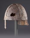 AN IRON HELMET OF BYZANTINE/FRANKISH TYPE, 8TH-10TH CENTURY AD