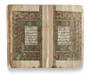 AN OTTOMAN ILLUMINATED QURAN, WRITTEN BY ABU BAKR AL-RUSDI, TURKEY AND DATED 1260 AH/1844 AD