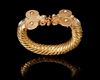 A SELJUK GOLD BRACELET,  PERSIA, 11TH- 12TH CENTURY