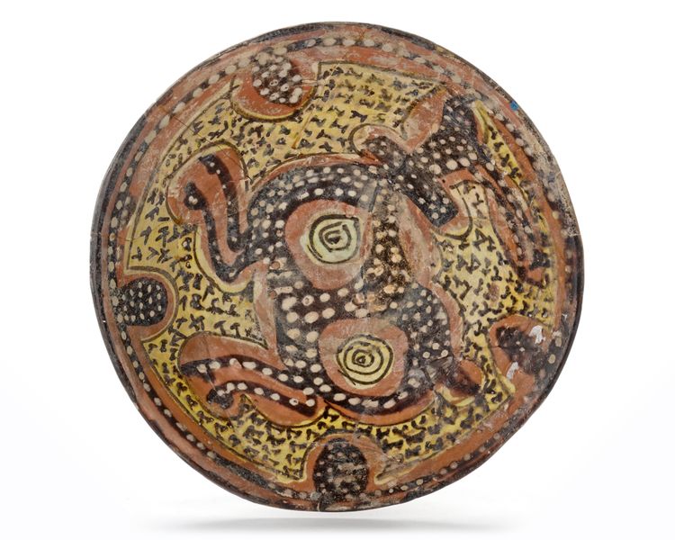 A NISHAPUR POTTERY BOWL, PERSIA, 10TH CENTURY