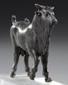 A ROMAN BRONZE FIGURE OF A BULL, CIRCA 1ST CENTURY B.C./A.D.