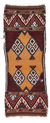 A QASHQAI YASTIK KILIM, 19TH CENTURY