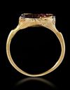 TWO ROMAN GOLD RINGS WITH INTAGLIOS, CIRCA 2ND-3RD CENTURY A.D.