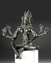 A NEPALESE BRONZE FIGURE OF VASUDHARA, 17TH-18TH CENTURY