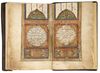 AN ILLUMINATED OTTOMAN QURAN, TURKEY, BY OSMAN IBN HASAN AL-BADI, DATED 1247 AH/1831 AD