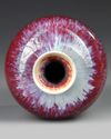 A CHINESE FLAMBE-GLAZED VASE, 20TH CENTURY