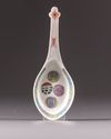 A Chinese family rose spoon