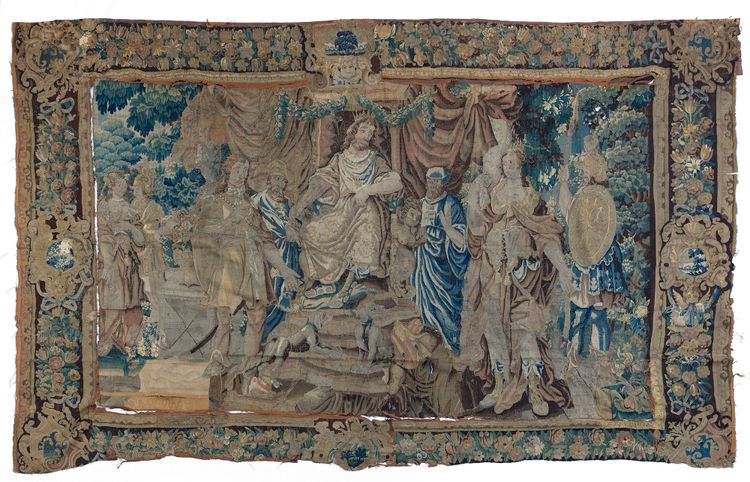 AN ABUSSON TAPISSERIE, FLANDERS, 17TH CENTURY