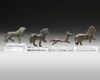 A GROUP OF ROMAN BRONZE ANIMALS, 1ST-2ND CENTURY AD
